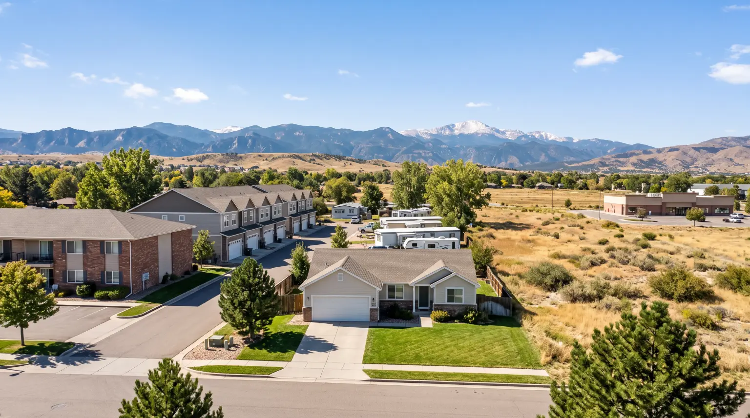 Affordable Colorado neighborhood homes